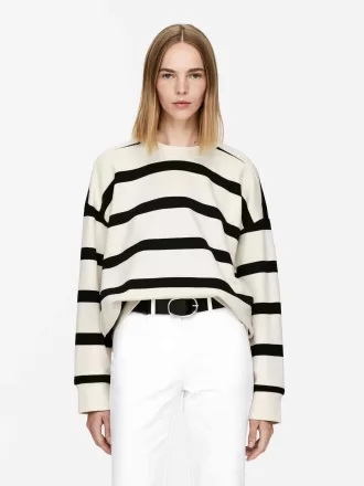 Afslappet Terry Sweatshirt