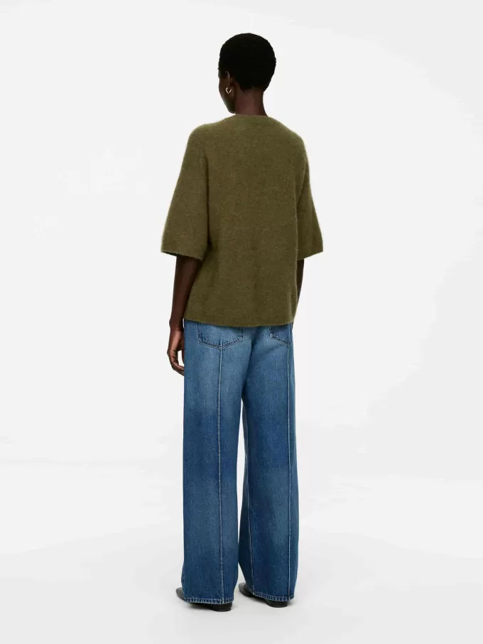 Alpaca-uld blandingstrøje