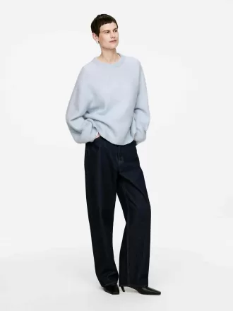 Alpaca-uld blandingstrøje