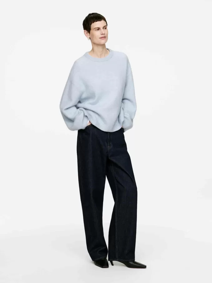 Alpaca-uld blandingstrøje Alpaca-uld blandingstrøje