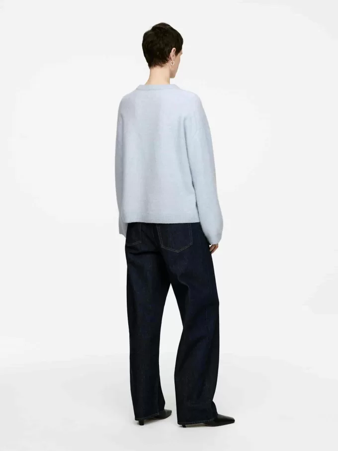 Alpaca-uld blandingstrøje Alpaca-uld blandingstrøje