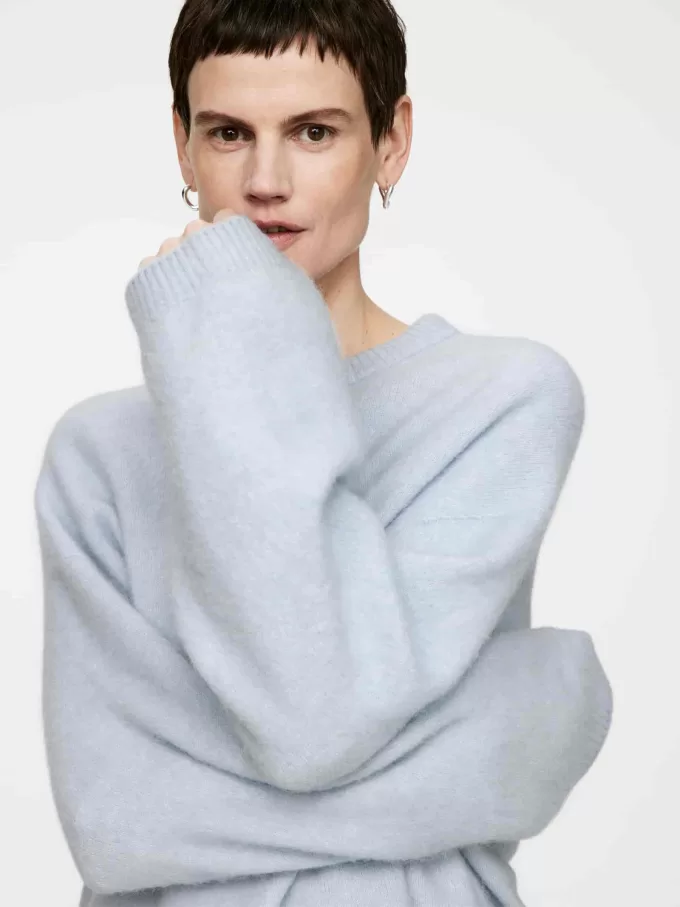 Alpaca-uld blandingstrøje Alpaca-uld blandingstrøje