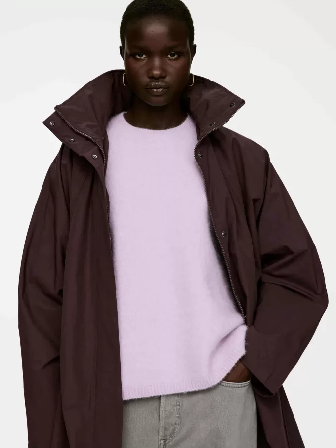 Alpaca-uld blandingstrøje