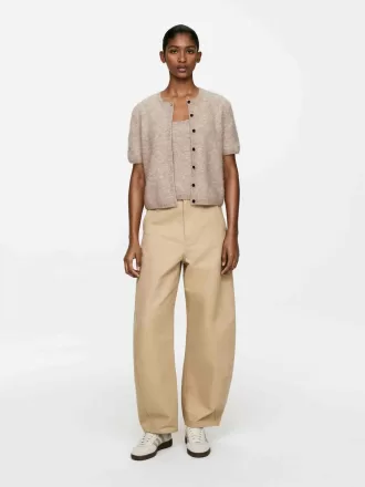 Alpaca-uld-blend cardigan