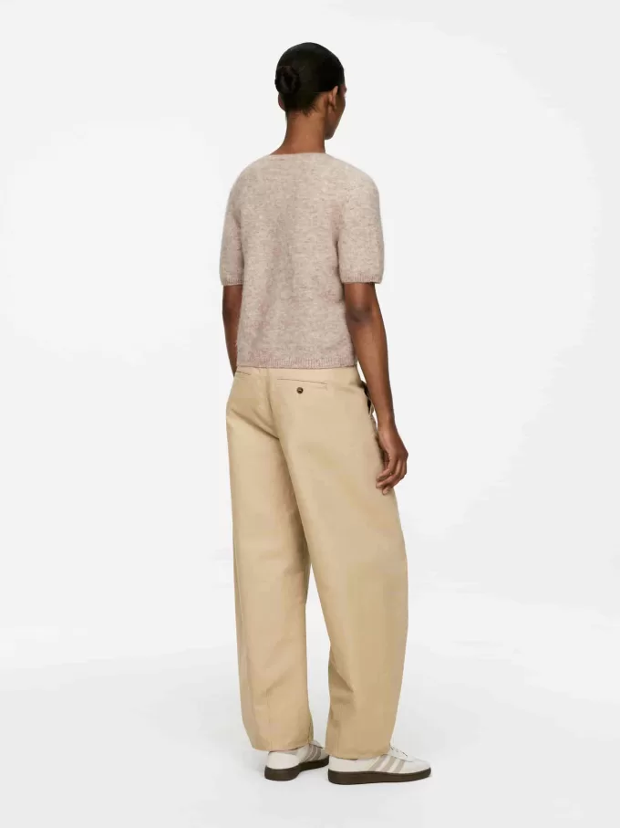 Alpaca-uld-blend cardigan