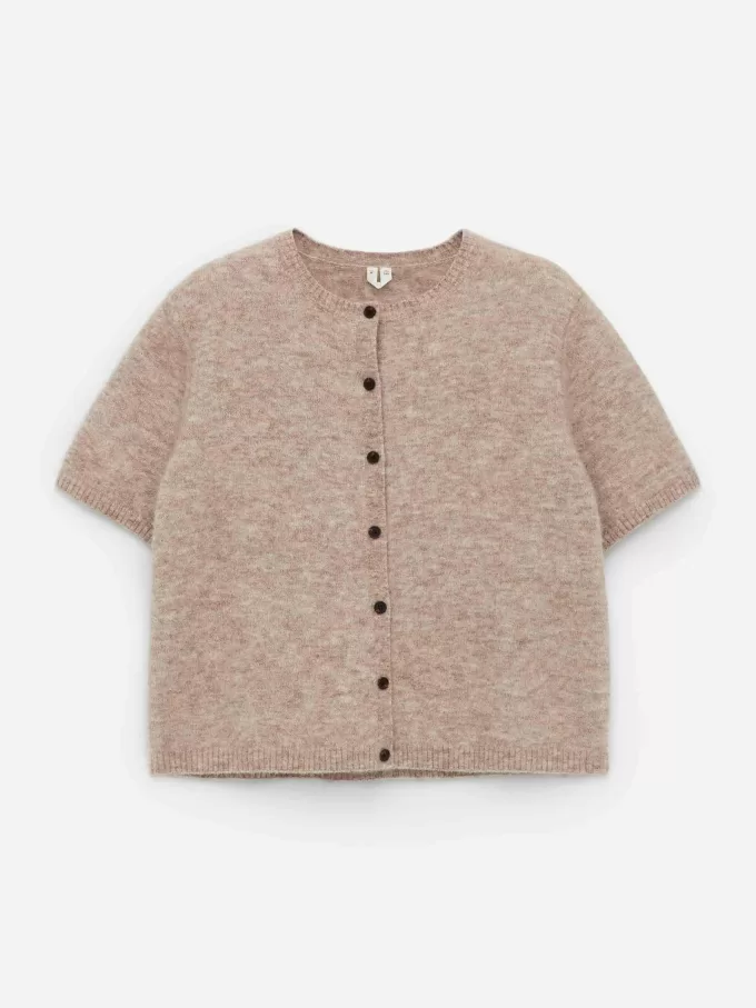 Alpaca-uld-blend cardigan