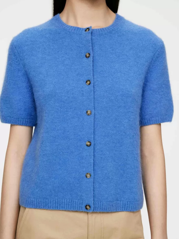 Alpaca-uld-blend cardigan Alpaca-uld-blend cardigan