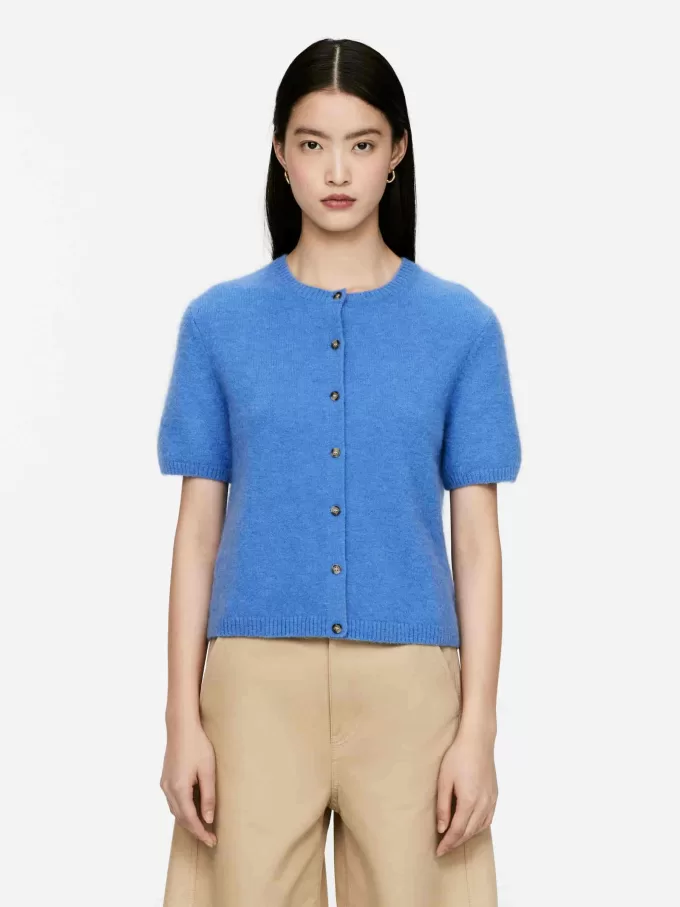 Alpaca-uld-blend cardigan Alpaca-uld-blend cardigan