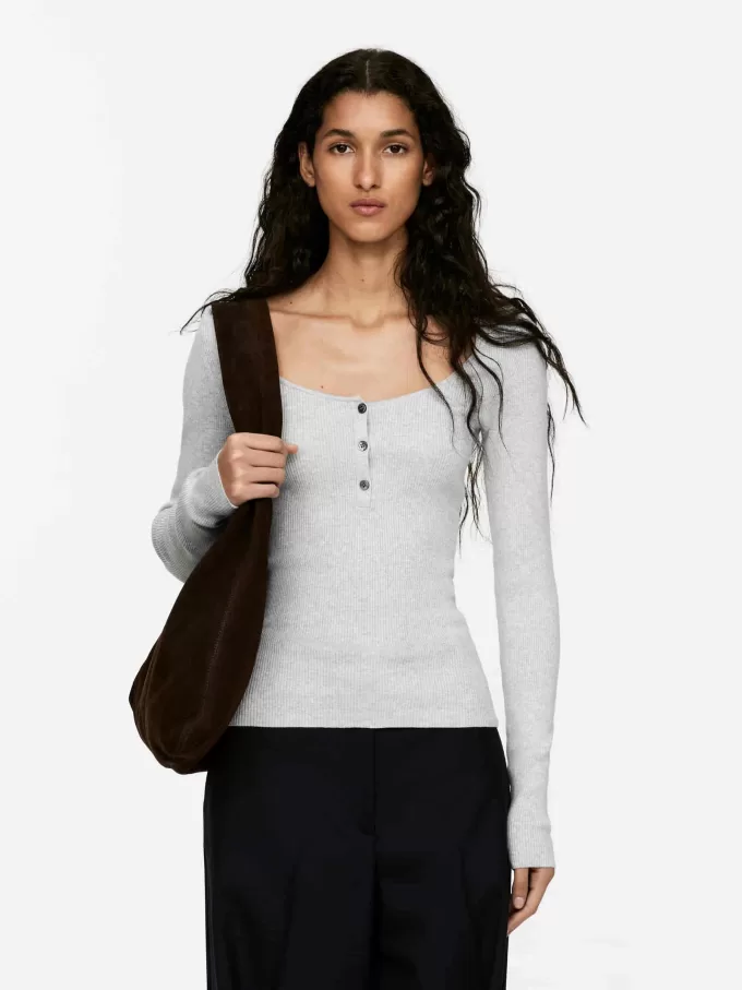 Ballerina-udskæring top