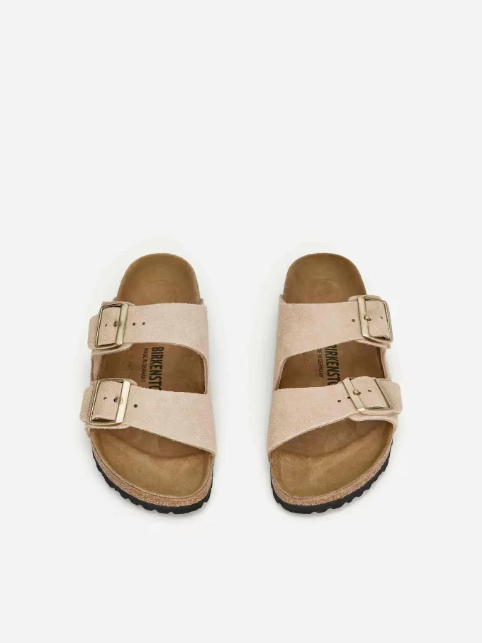 Birkenstock Arizona suede sandaler