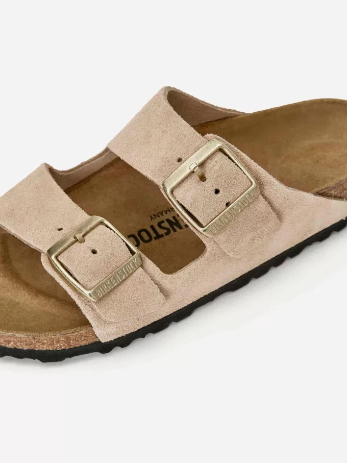 Birkenstock Arizona suede sandaler