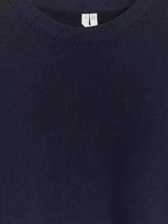 Blød fransk frotté sweatshirt