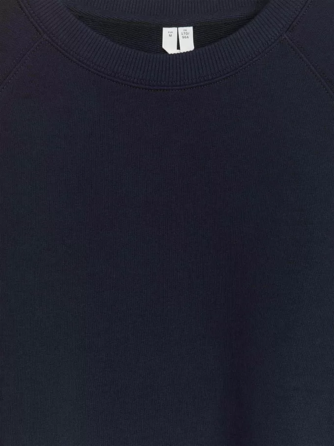 Blød fransk frotté sweatshirt