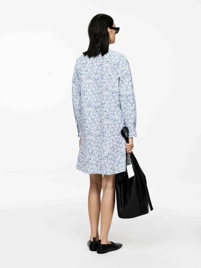 Bomuldsprint kjole Bomuldsprint kjole