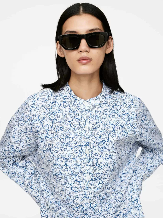 Bomuldsprint kjole Bomuldsprint kjole