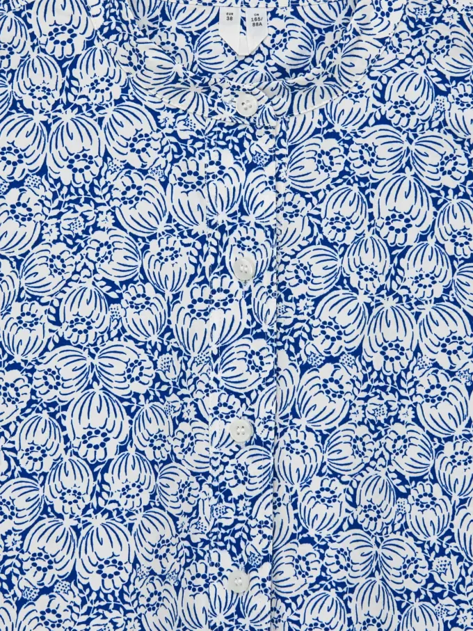 Bomuldsprint kjole Bomuldsprint kjole