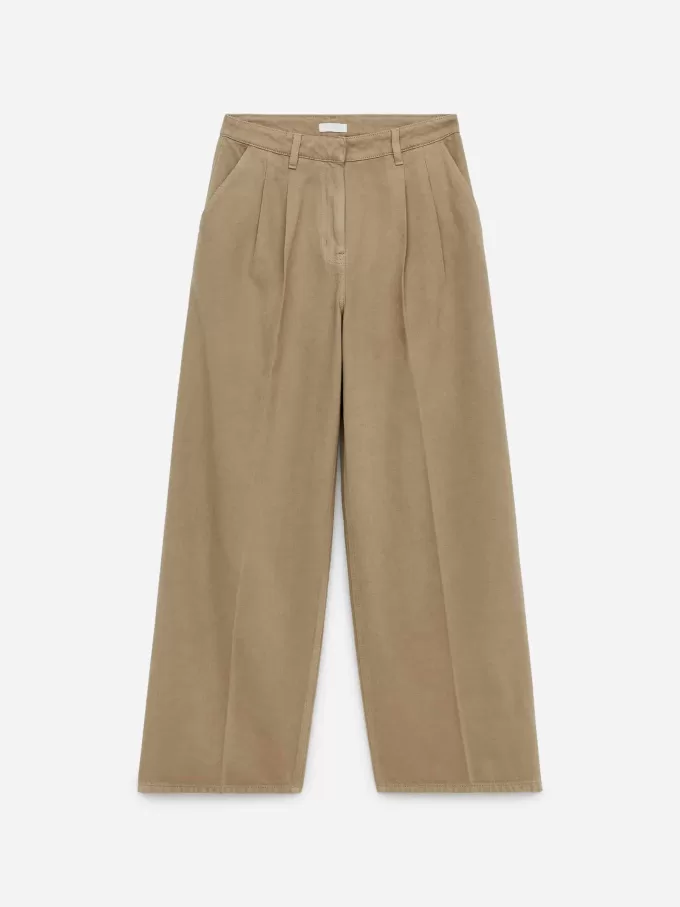 Brede denimbukser Brede denimbukser