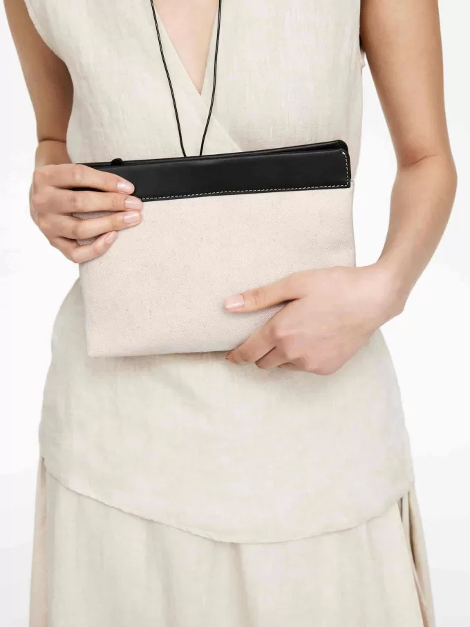 Canvas-lædertaske Canvas-lædertaske