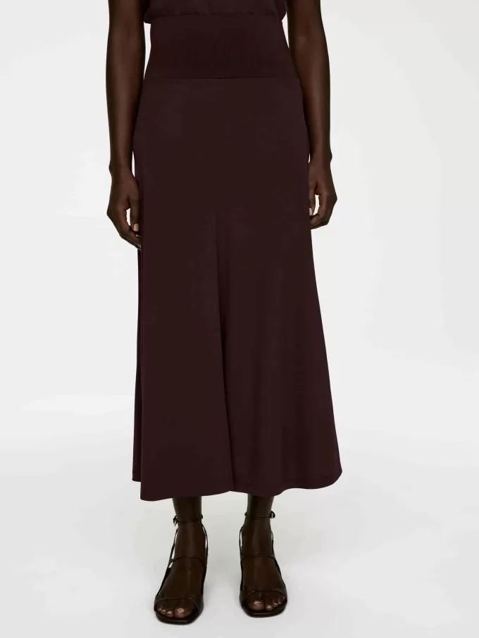 Flydende Maxi-nederdel