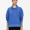 Fransk frotté poloshirt