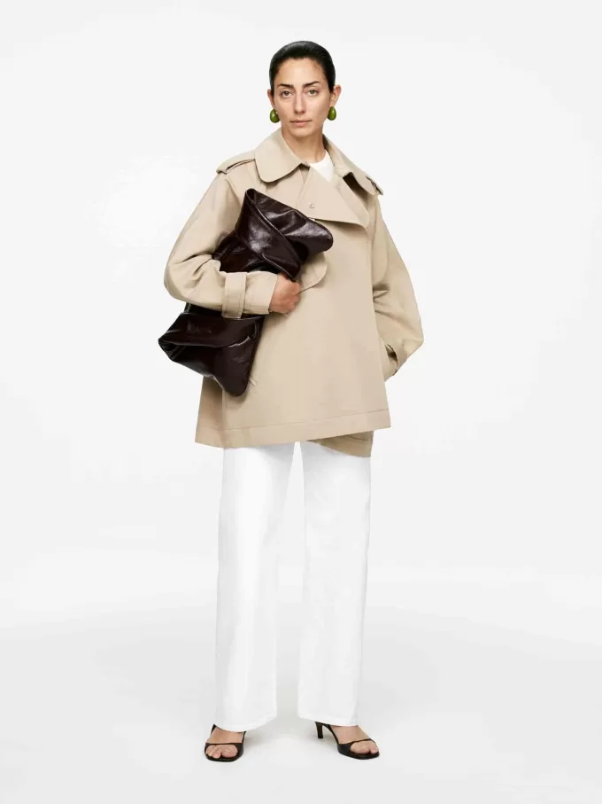 Kort trenchcoat