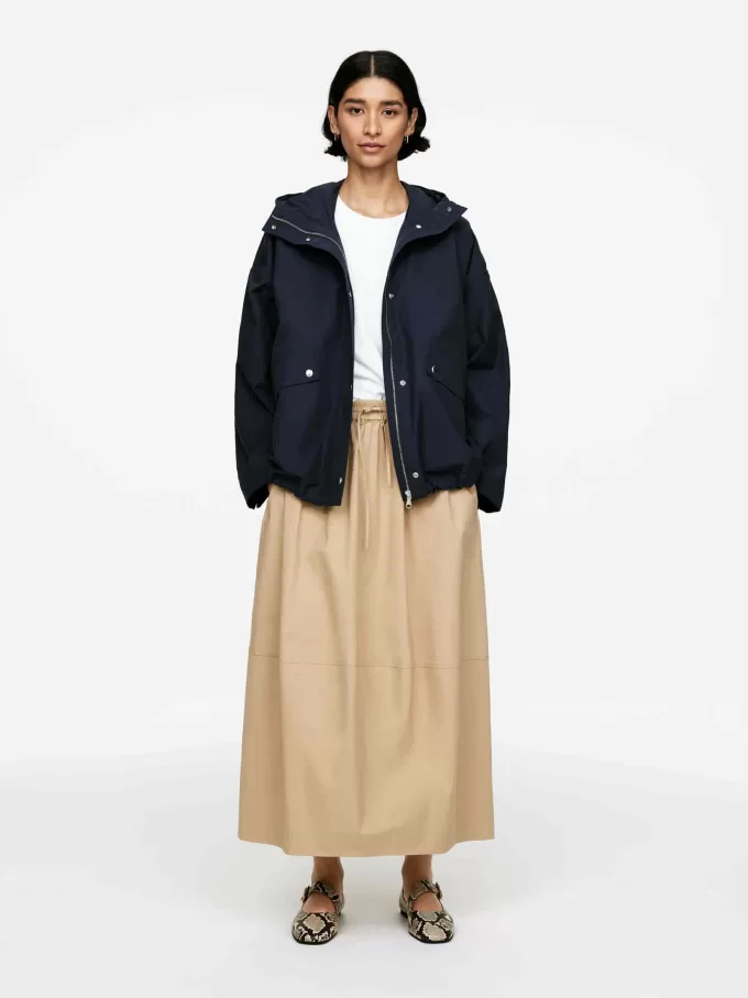 Læder Mary Jane Flats