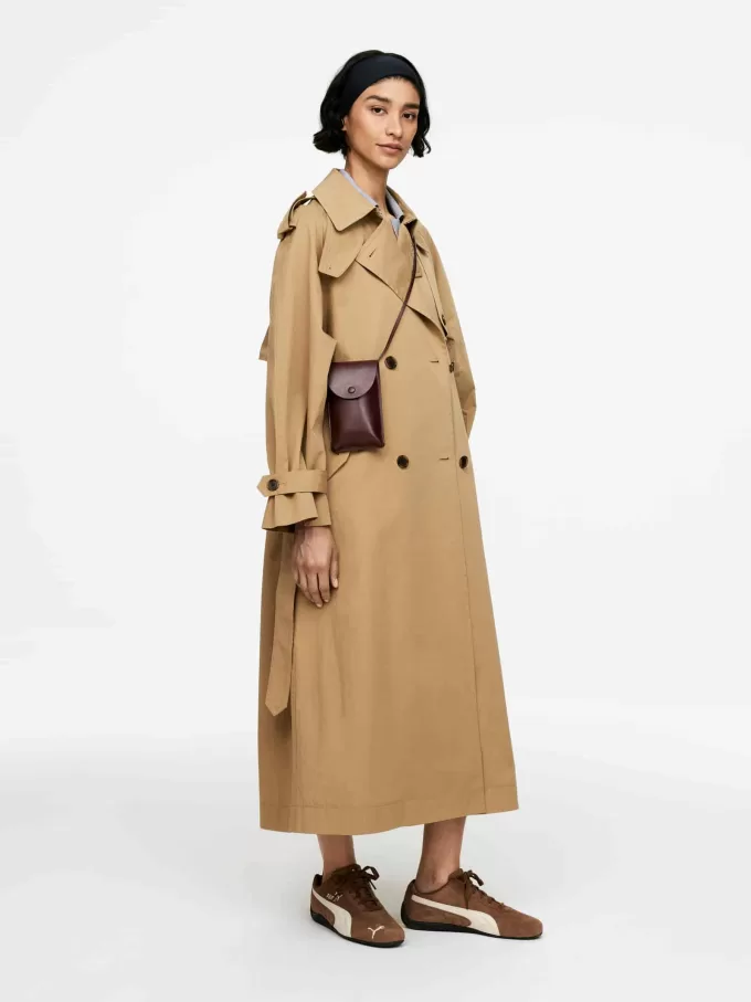 Læder telefontaske Læder telefontaske