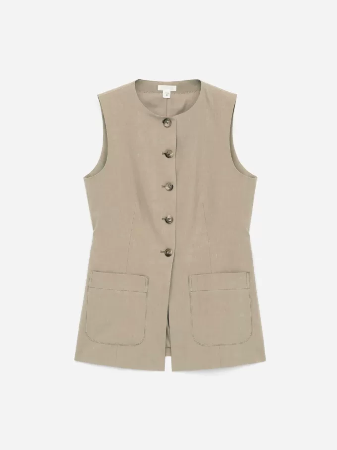 Linned-Blend Vest