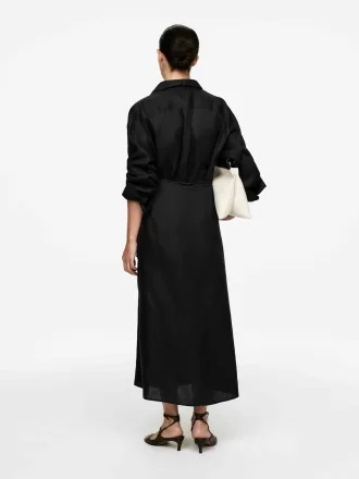 Linned wrap nederdel