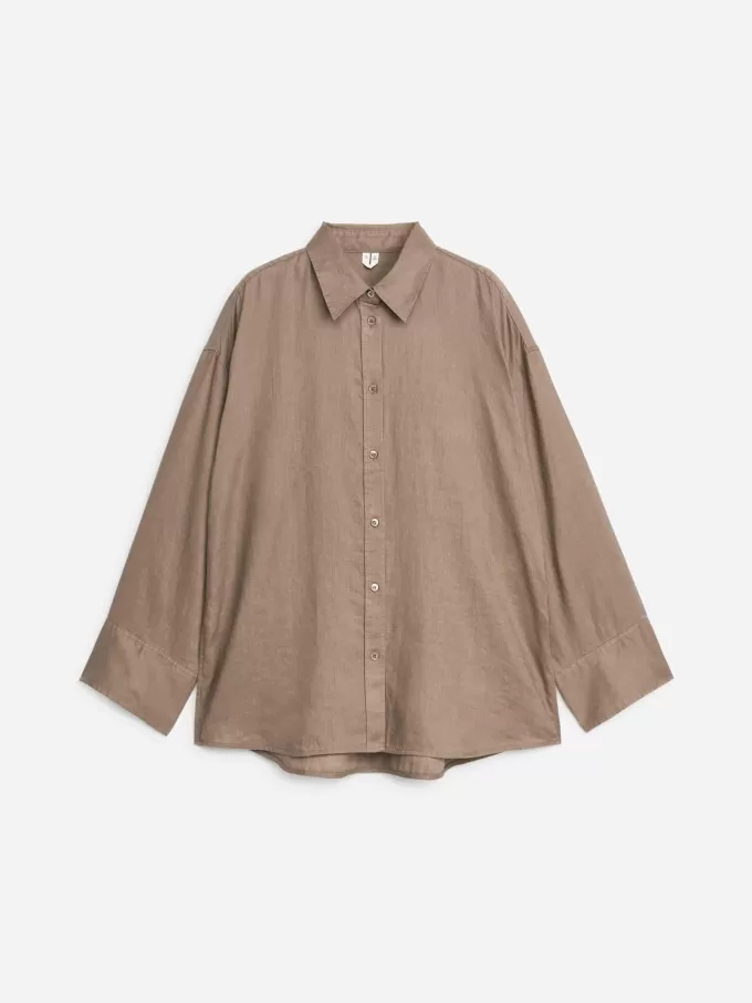 Løs hørskjorte Løs hørskjorte