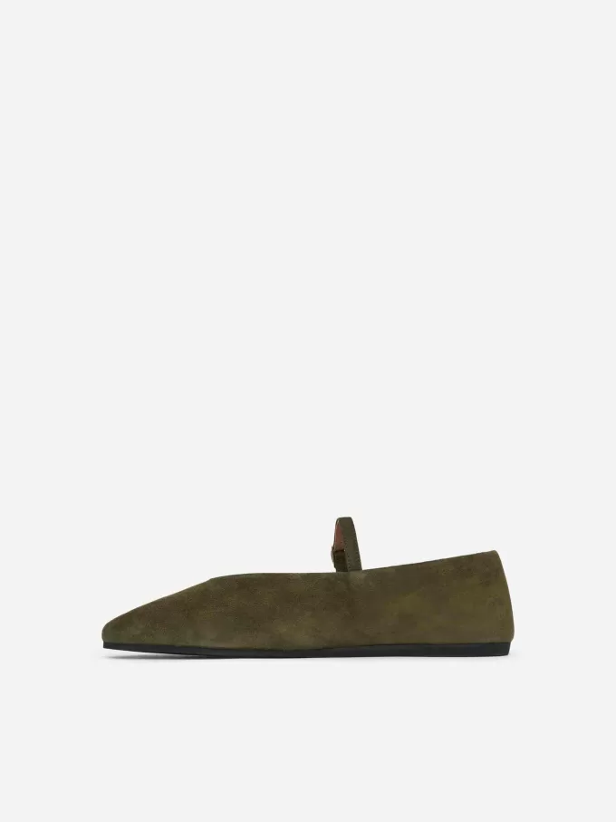 Mary Jane Flats i ruskind