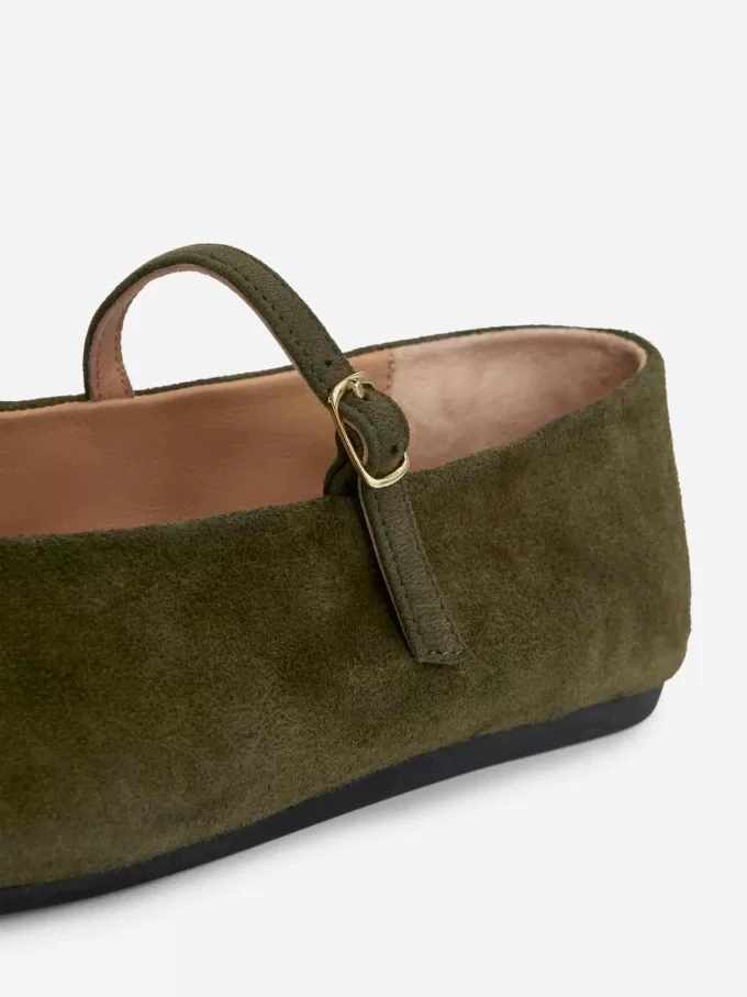 Mary Jane Flats i ruskind