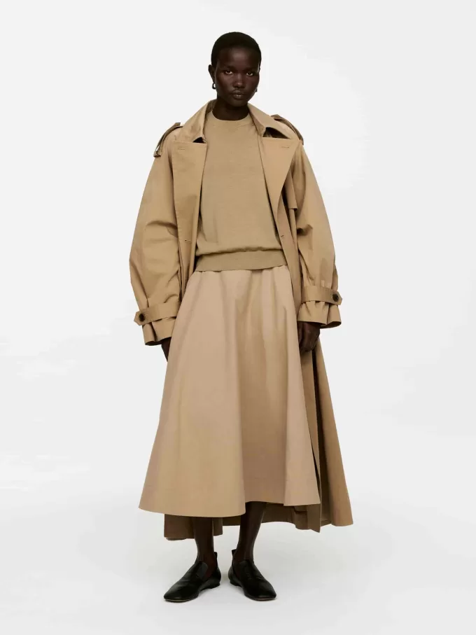 Maxi Poplin nederdel Maxi Poplin nederdel