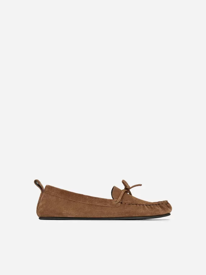 Moccasin Loafers i ruskind