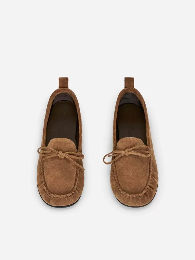 Moccasin Loafers i ruskind