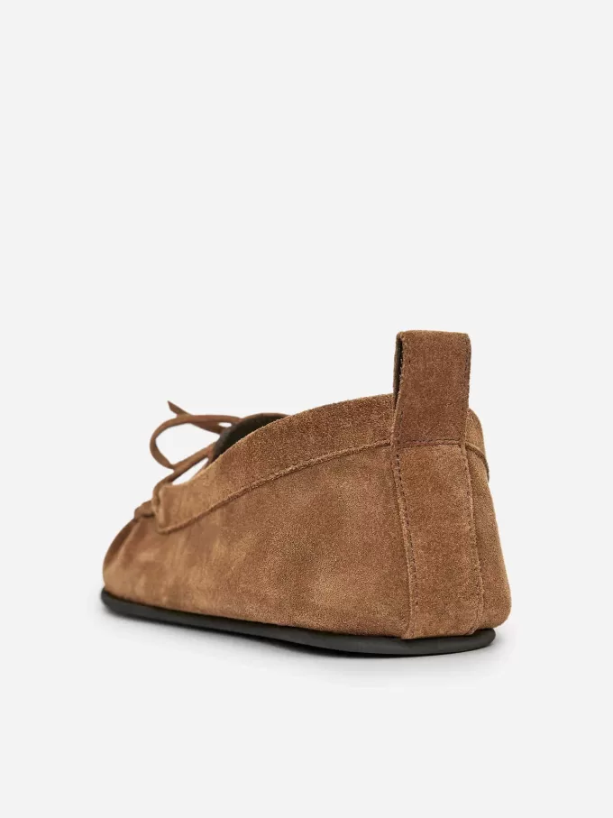 Moccasin Loafers i ruskind