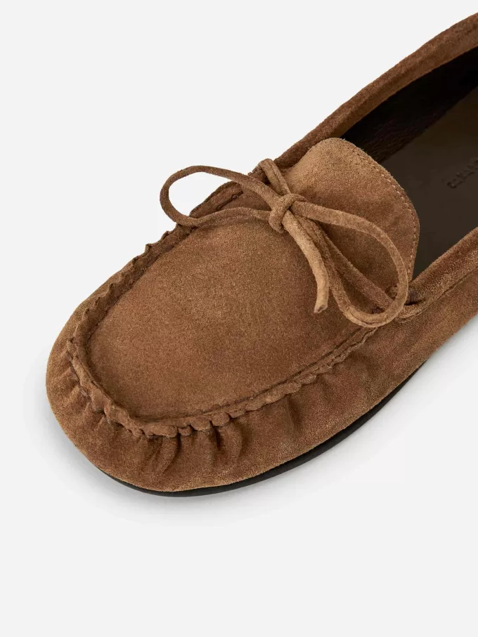 Moccasin Loafers i ruskind