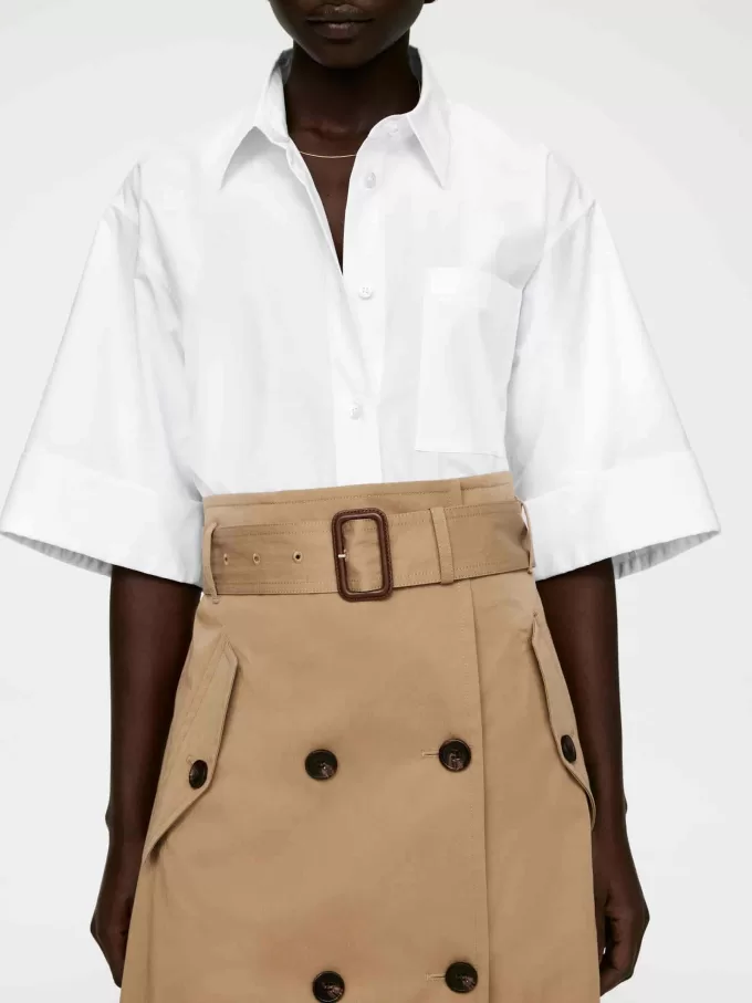 Omslag midi nederdel Omslag midi nederdel