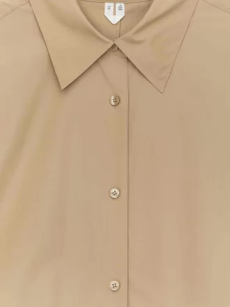 Oversized skjortekjole