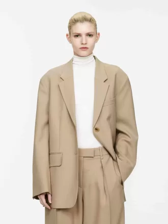 Oversized uldblazer