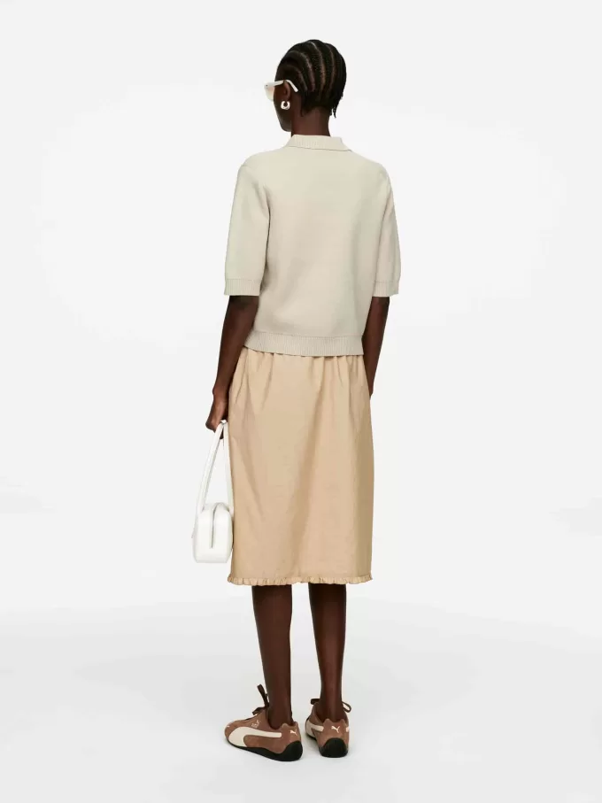 Poloskjorte i bomuld Poloskjorte i bomuld