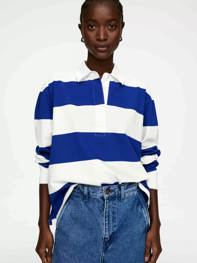 Poloskjorte i bomuld