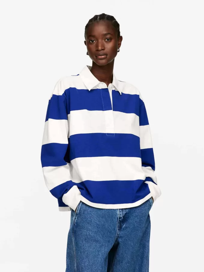 Poloskjorte i bomuld