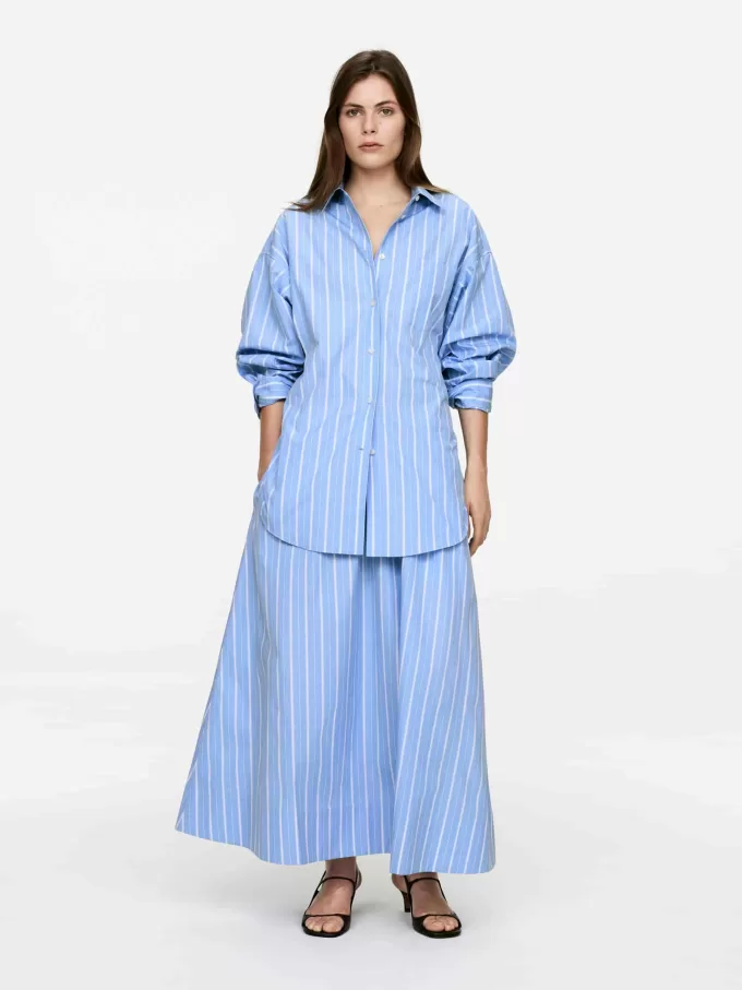 Poplin nederdel Poplin nederdel