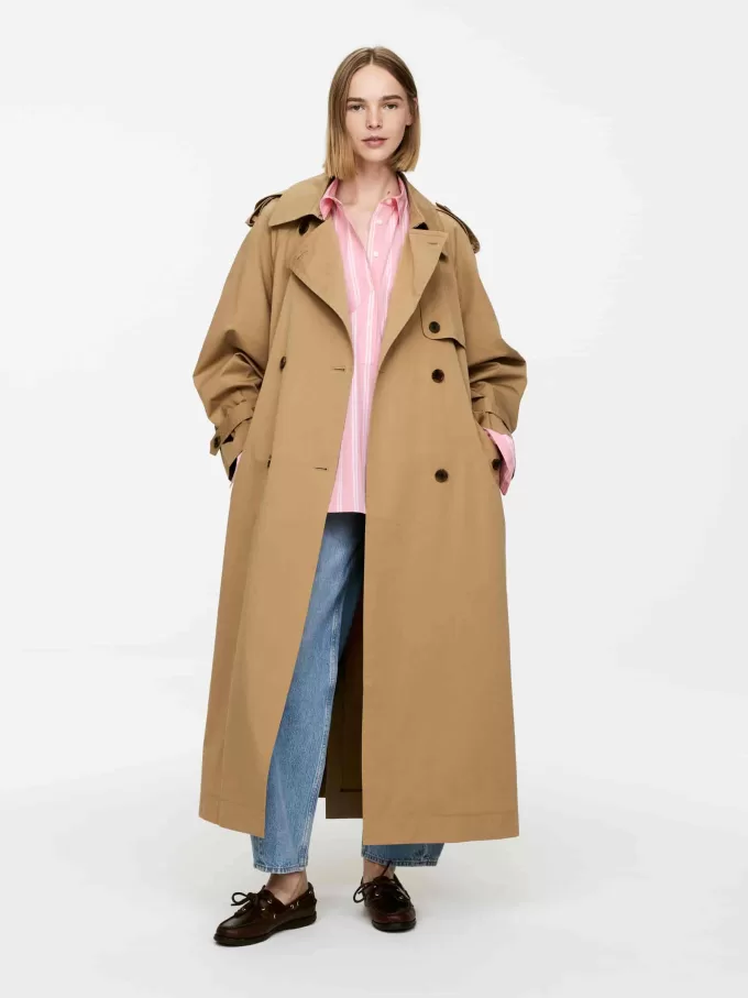 Popover bomuldsskjorte Popover bomuldsskjorte