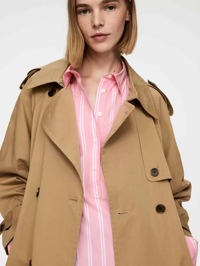 Popover bomuldsskjorte Popover bomuldsskjorte