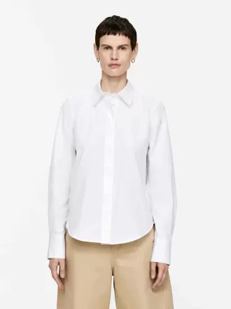 Regular-Fit Poplin skjorte