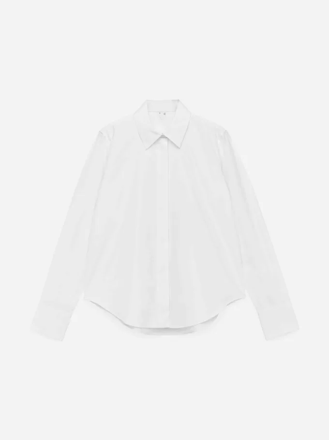 Regular-Fit Poplin skjorte