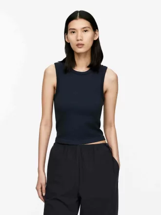 Ribbet sømløs tanktop