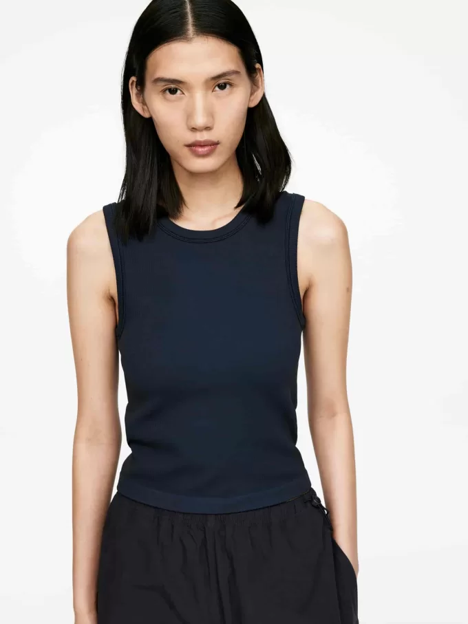 Ribbet sømløs tanktop